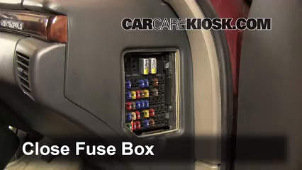 Interior Fuse Box Location: 1995-1999 Chevrolet Monte ... monte carlo fuse box for 1995 